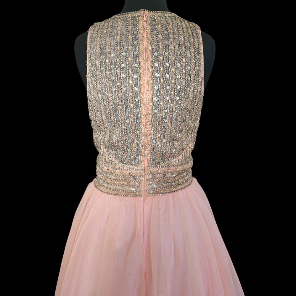 Terani Couture Embellished Deep V-neck Ballgown - Picture 4 of 7